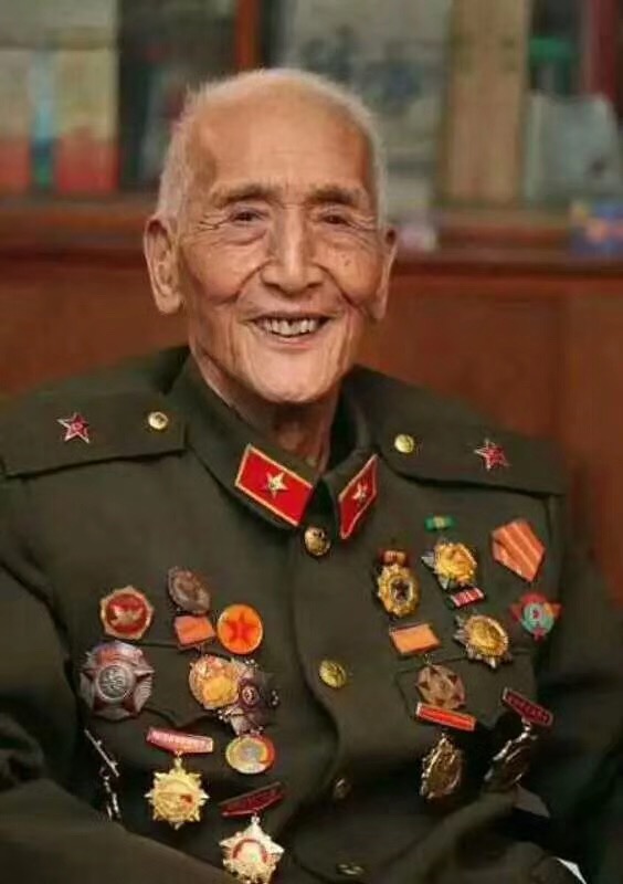 抗战大阅兵老战士代表张玉华逝世